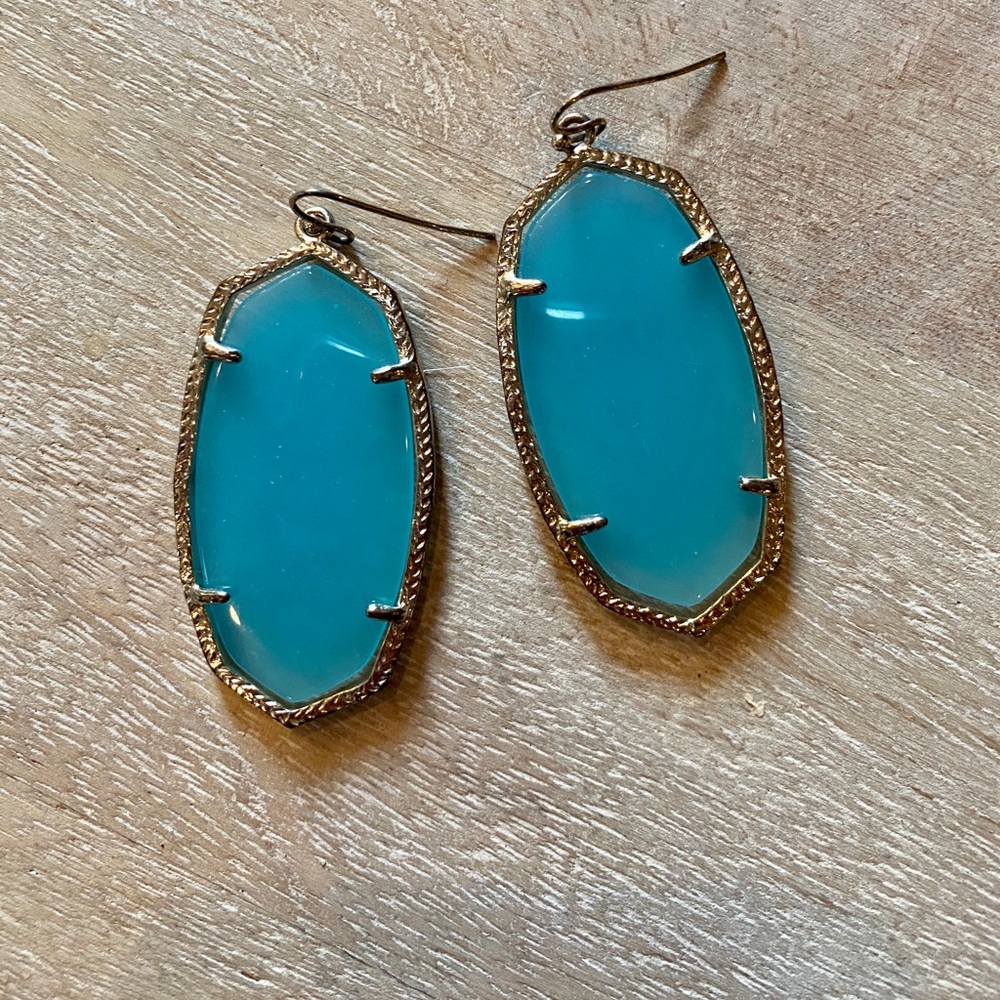 Kendra Scott Danielle turquoise earrings